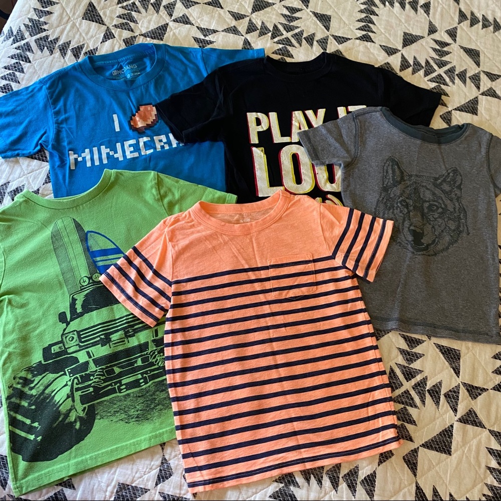 5T Boys Shirt & Short Bundle